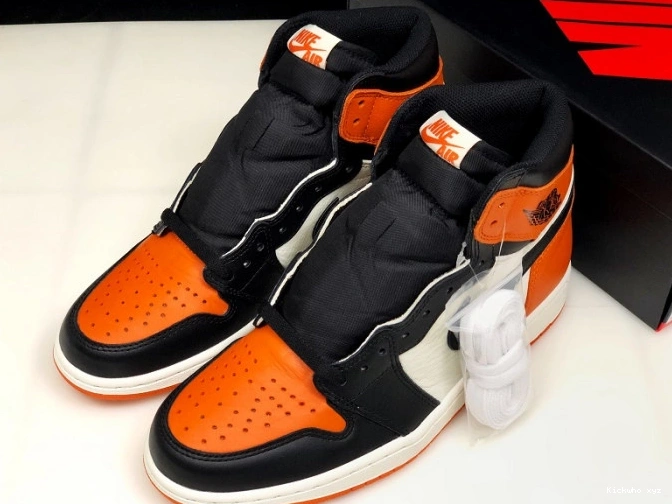 OG Jordan High 1 Air Retro Backboard555088-005 Shattered 0707